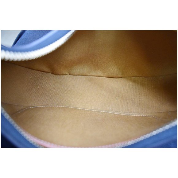 CELINE  Ava Triomphe Canvas Calfskin Shoulder Bag - Picture 9 of 11